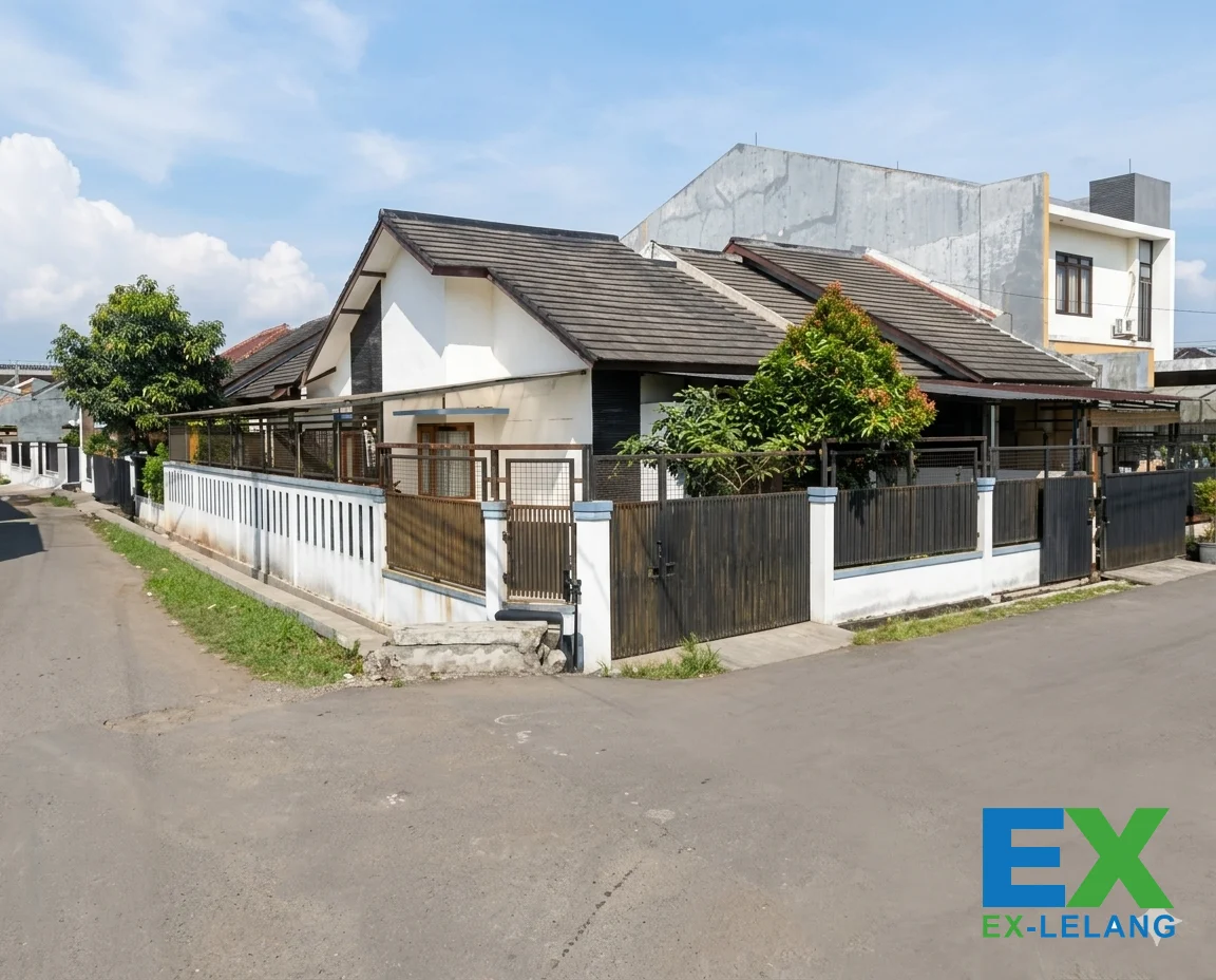 1 bidang tanah dengan total luas 158 m² berikut bangunan di Kota Bandung