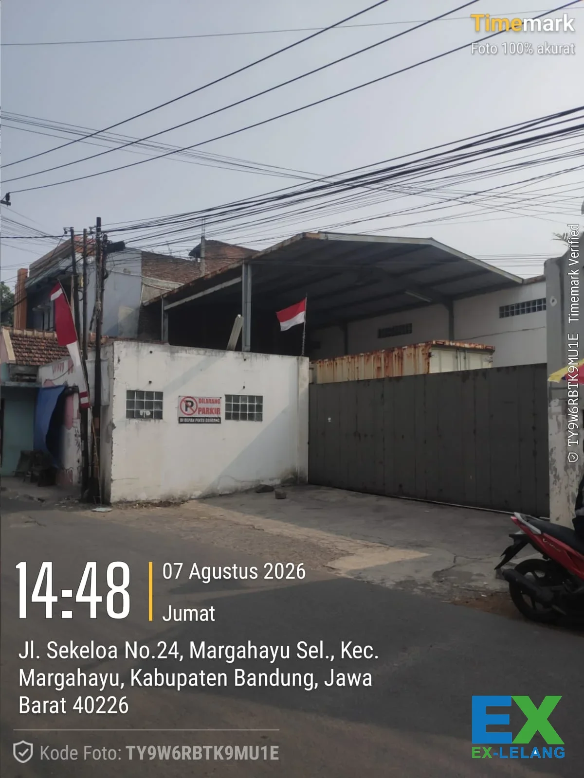Ex Pabrik Di Jl. Sekeloa Dengan Luas 5.035 m² Kab. Bandung
